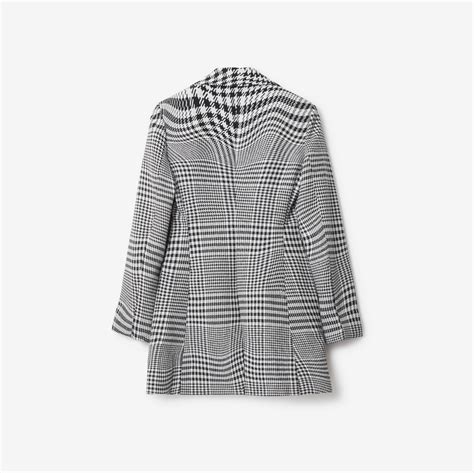 burberry women's houndstooth jacket|net a porter burberry jacket.